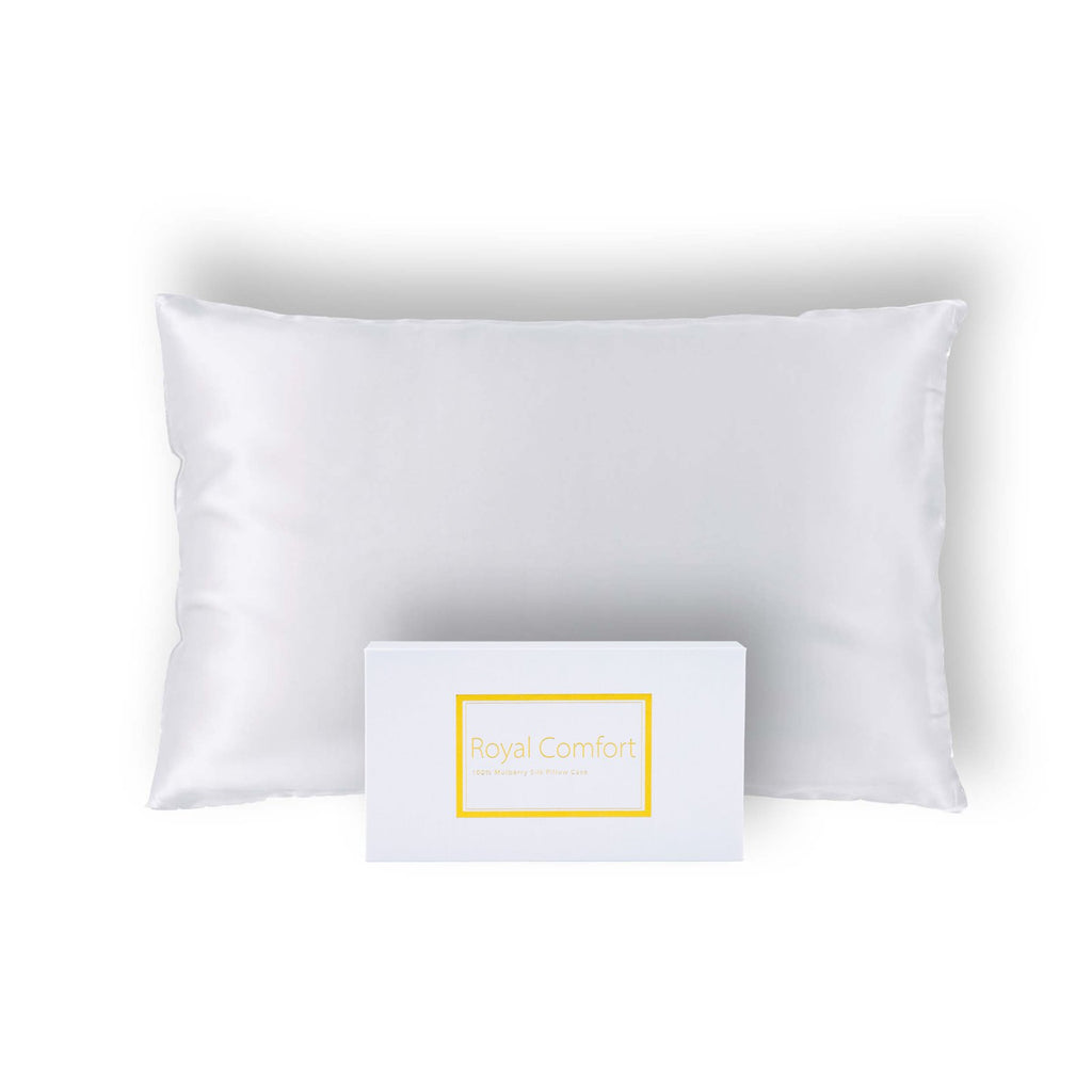 Royal Comfort 100% Dual-Sided Pure Silk Pillowcase - Various Colours