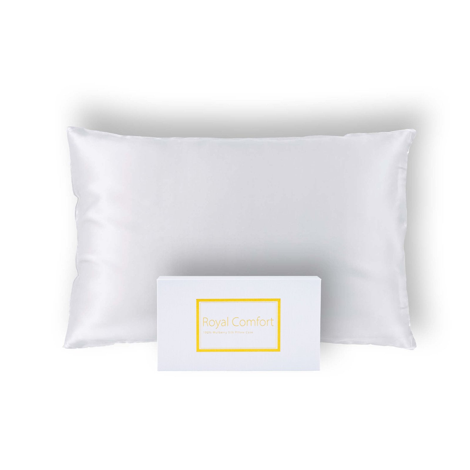 Royal Comfort 100% Dual-Sided Pure Silk Pillowcase - Various Colours
