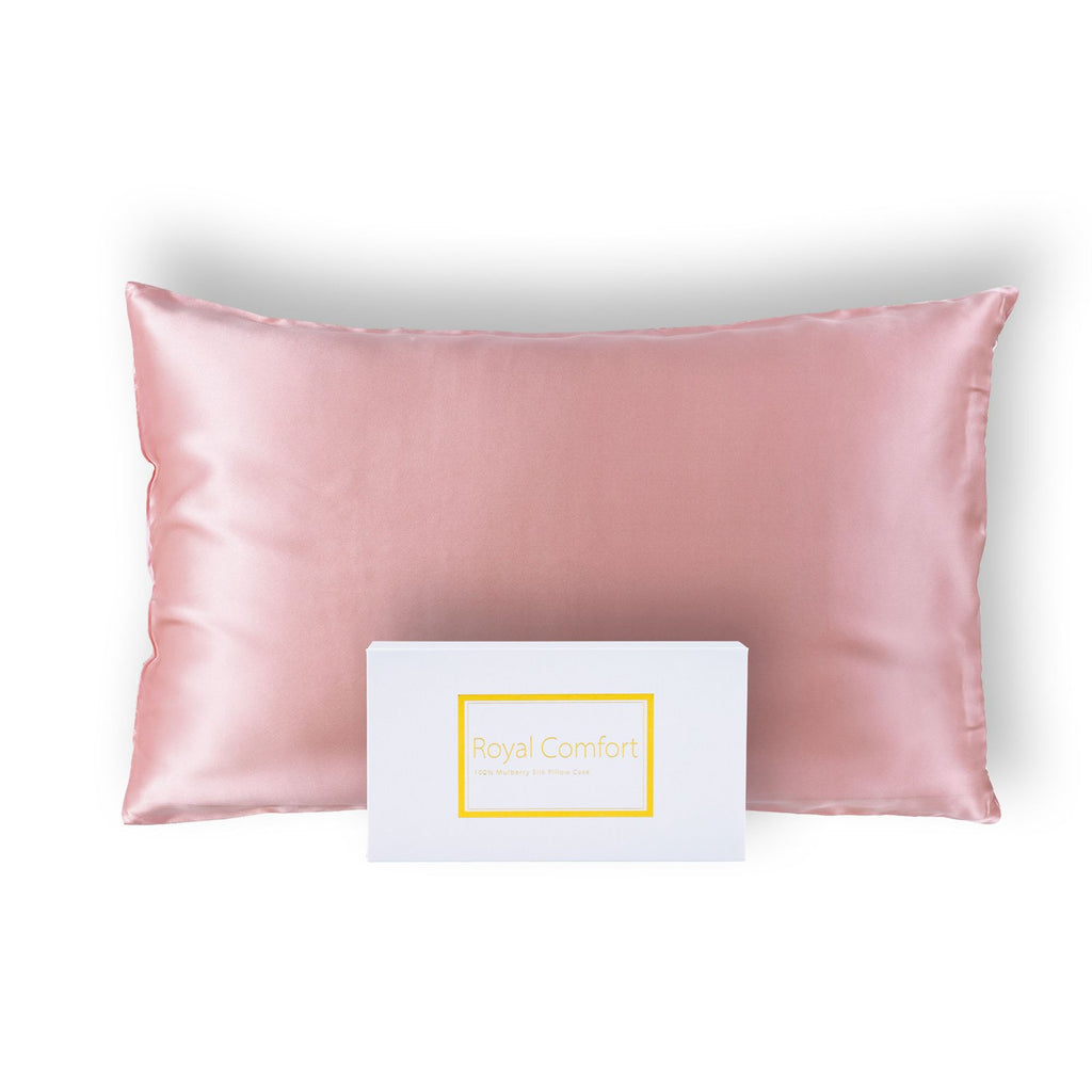 Royal Comfort 100% Dual-Sided Pure Silk Pillowcase - Various Colours