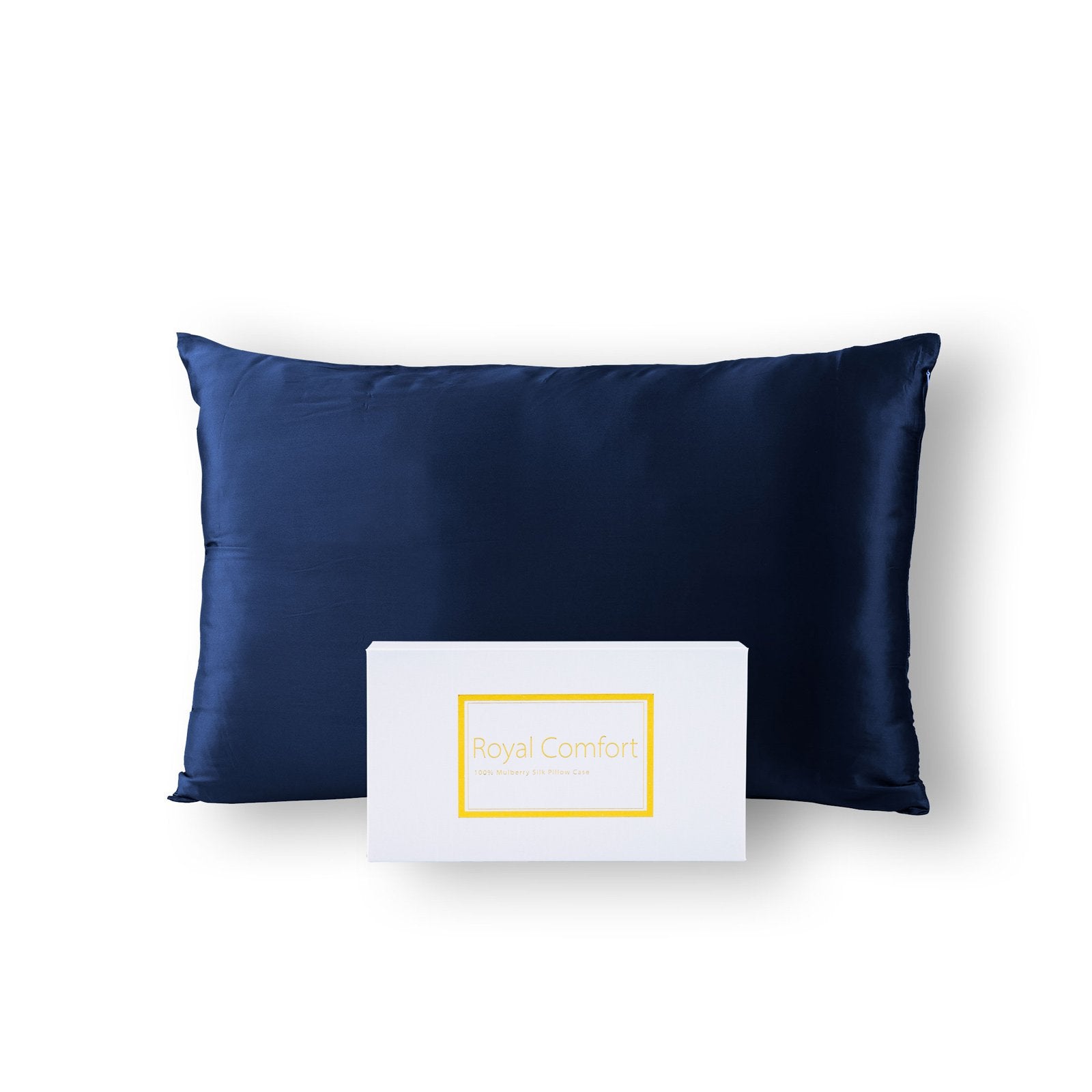 Royal Comfort 100% Dual-Sided Pure Silk Pillowcase - Various Colours
