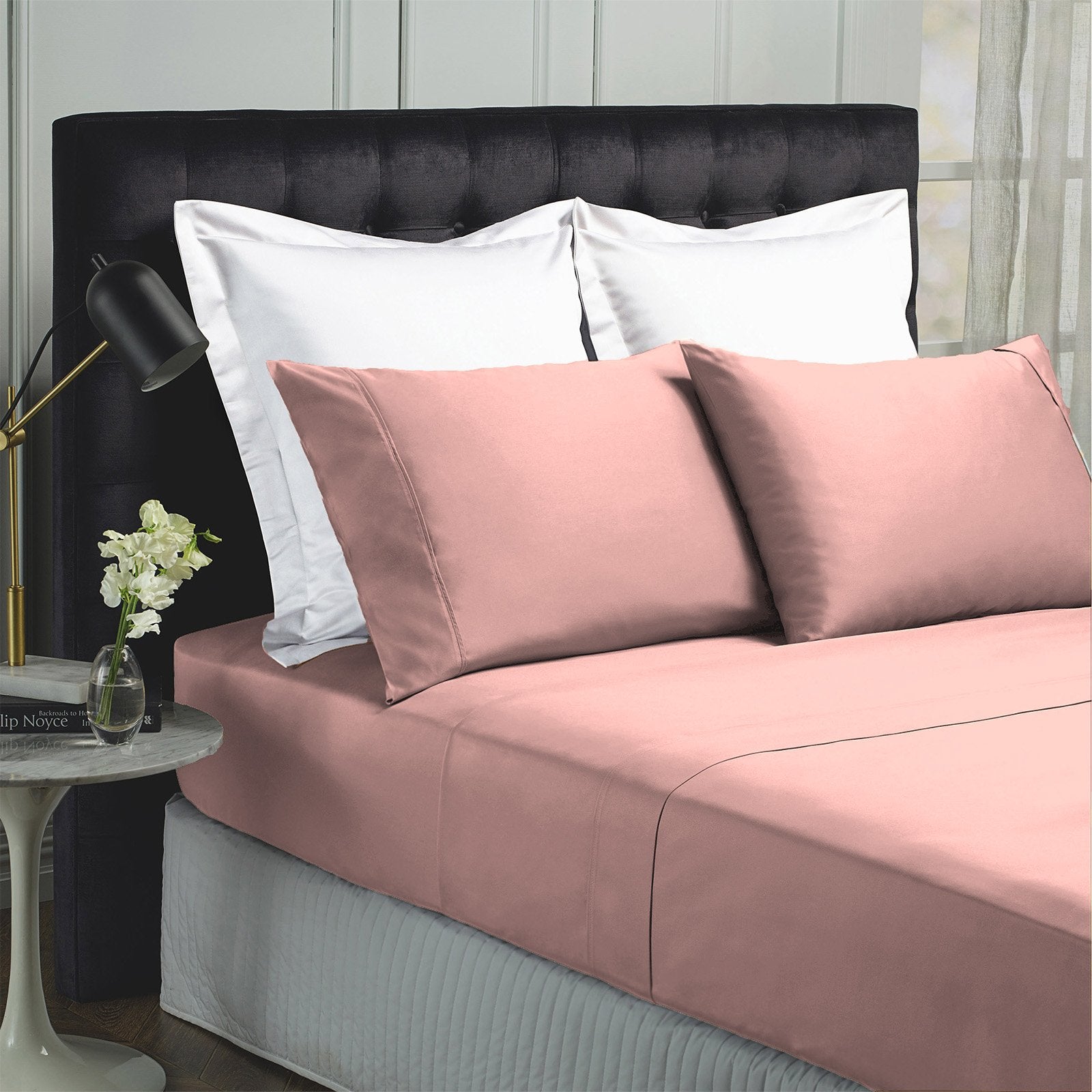 Royal Comfort Balmain 1000Tc Bamboo Cotton Sheet Set - Various Sizes And Colours