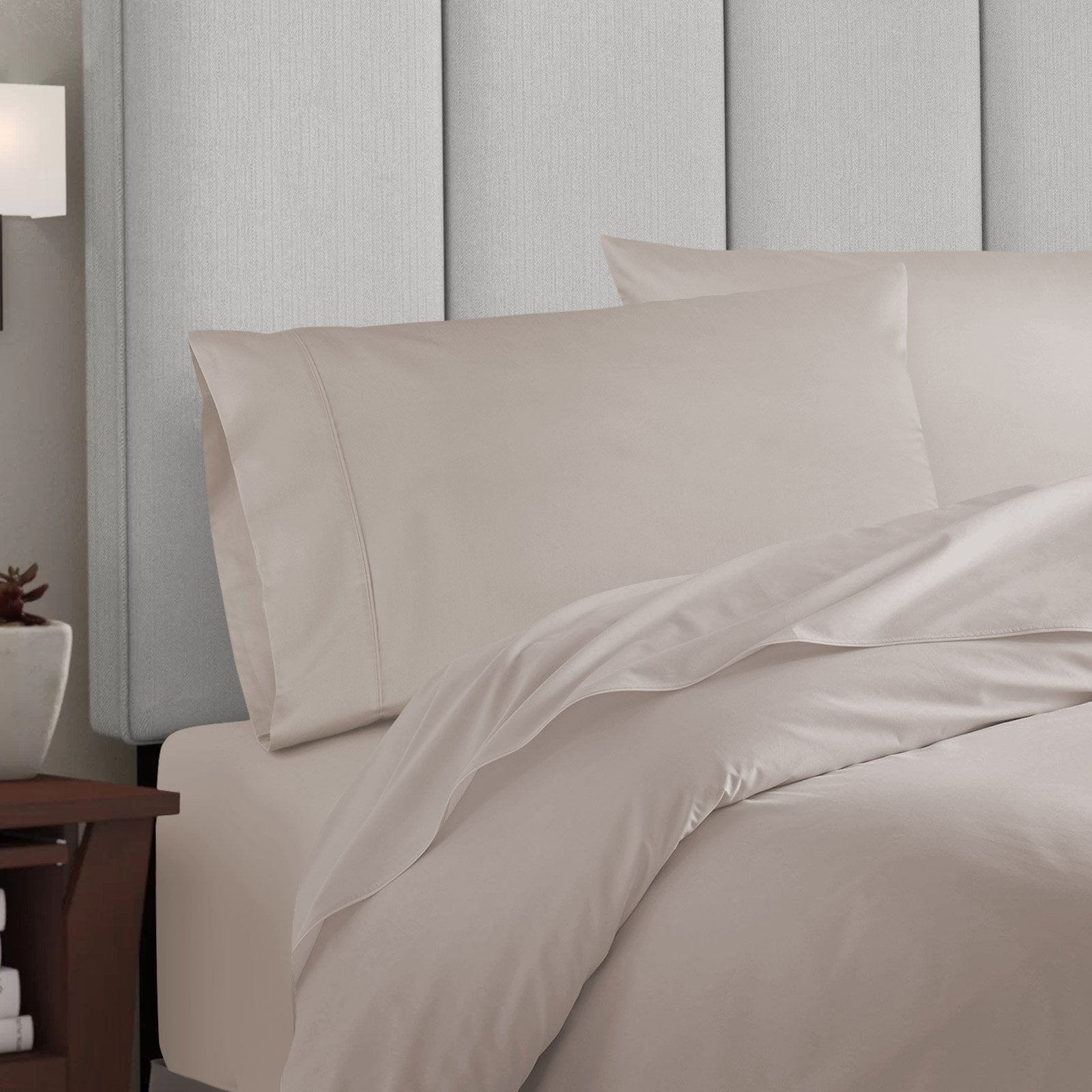 Royal Comfort Balmain 1000Tc Bamboo Cotton Quilt Cover Set - Various Colours
