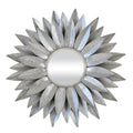 Dahlia Mirror Silver