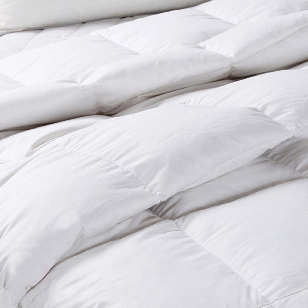 Royal Comfort Deluxe Pure Soft 500Gsm Goose Feather & Down Quilt - Various Sizes