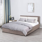 Milano Luxury Gas Lift Bed Frame With Headboard - Various Sizes And Colours