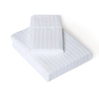 Royal Comfort 1000Tc 3 Piece Striped Blended Bamboo Quilt Cover Set - Various Colours And Sizes