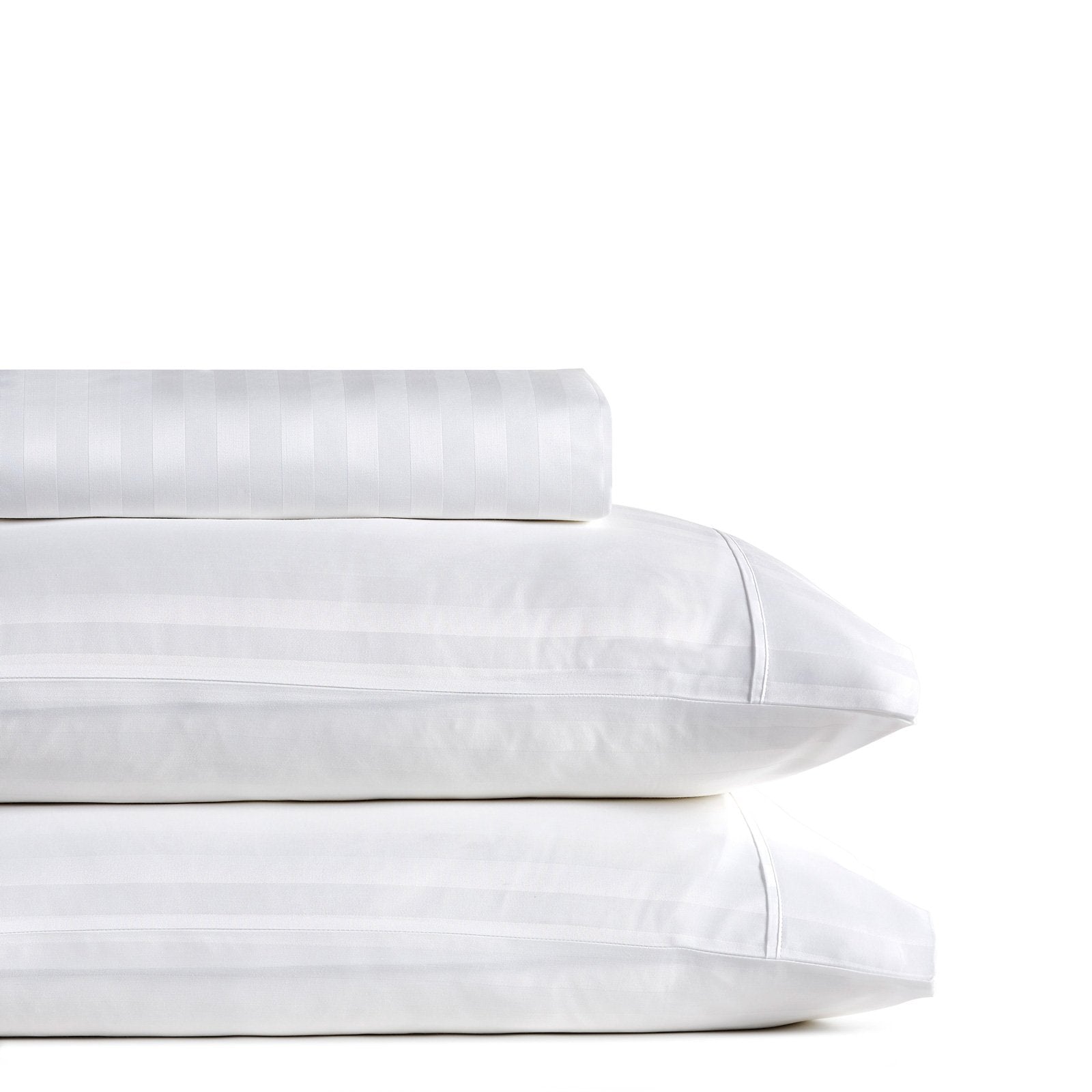 Royal Comfort Damask Stripe Cotton Blend 3-Piece Combo Sheet Set
