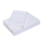 Royal Comfort 1000Tc Cooling Bamboo Blend Striped  Sheet Set - Various Sizes And Colours