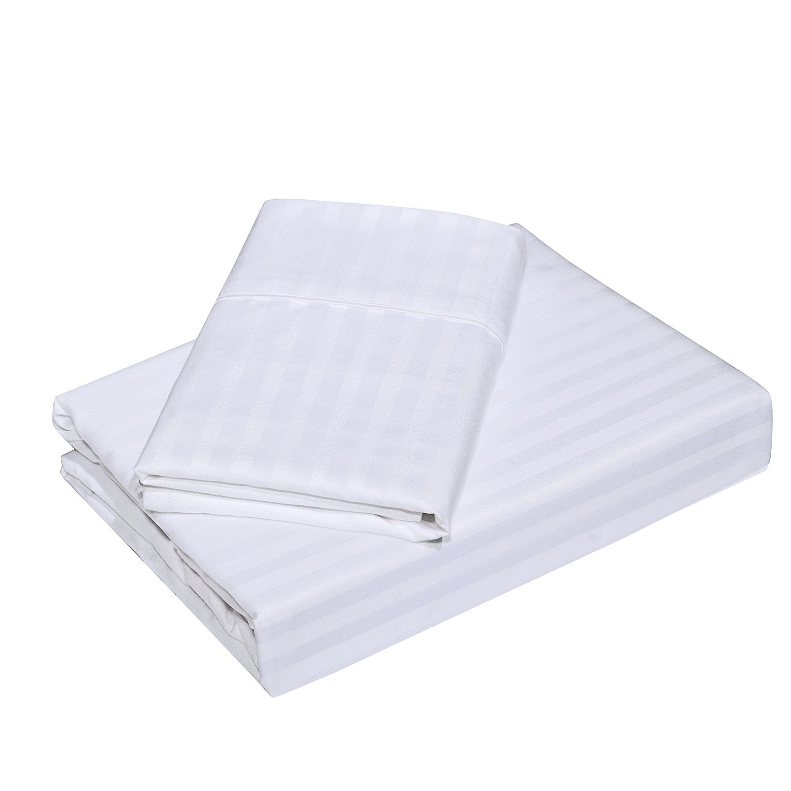 Royal Comfort 1000Tc Cooling Bamboo Blend Striped  Sheet Set - Various Sizes And Colours