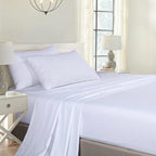 Royal Comfort 1000Tc Cooling Bamboo Blend Striped  Sheet Set - Various Sizes And Colours