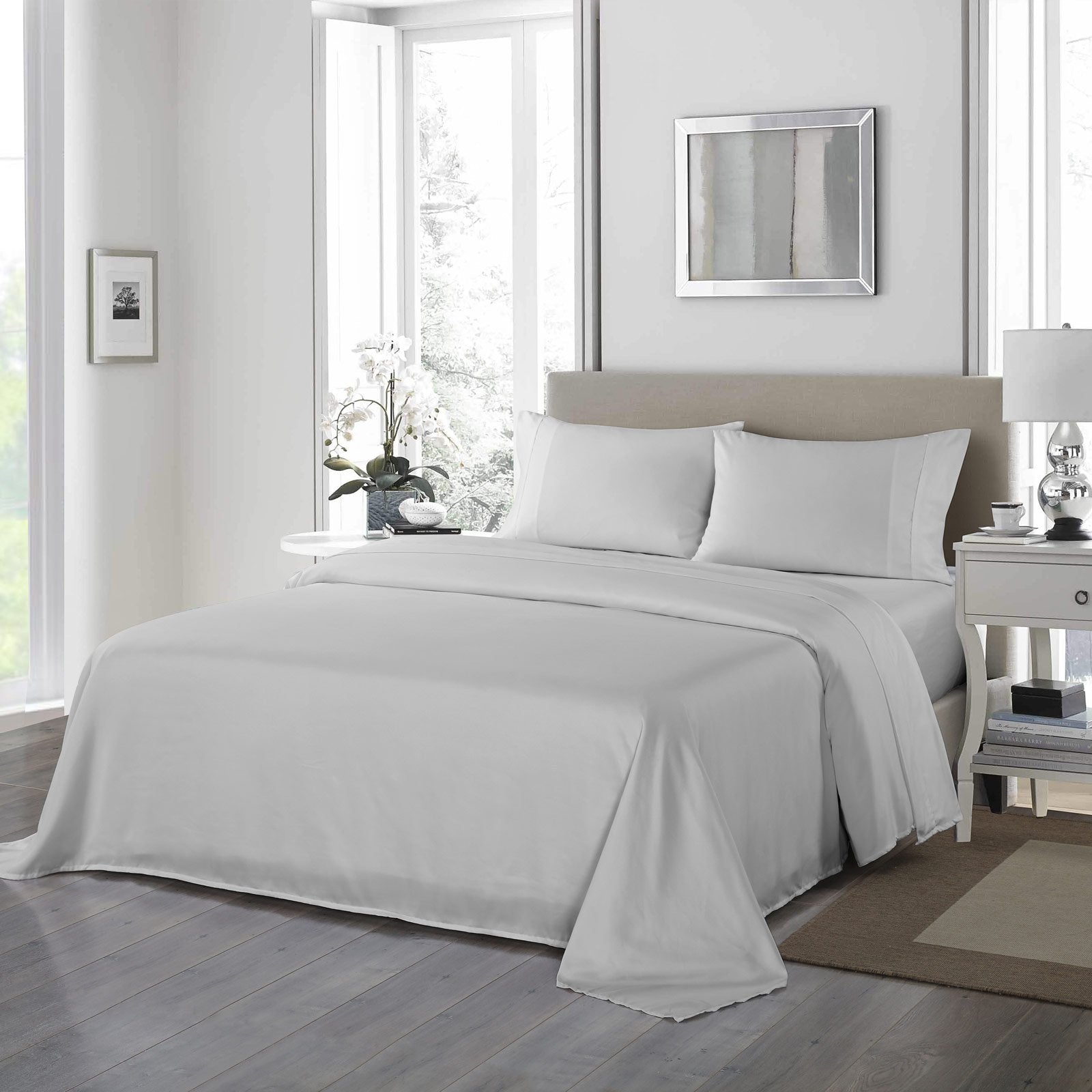 Royal Comfort 1200Tc Ultra Soft 4-Piece Sheet Set - Various Colours And Sizes