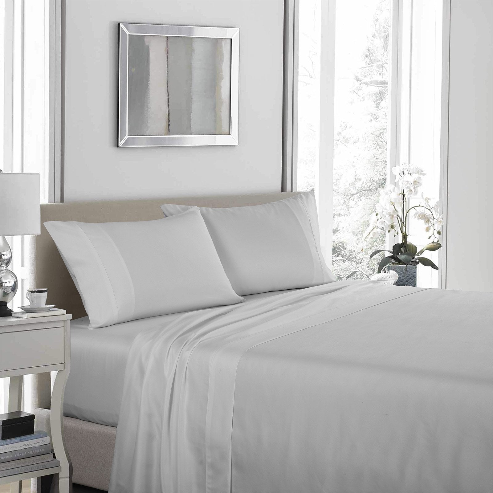 Royal Comfort 1200Tc Ultra Soft 4-Piece Sheet Set - Various Colours And Sizes