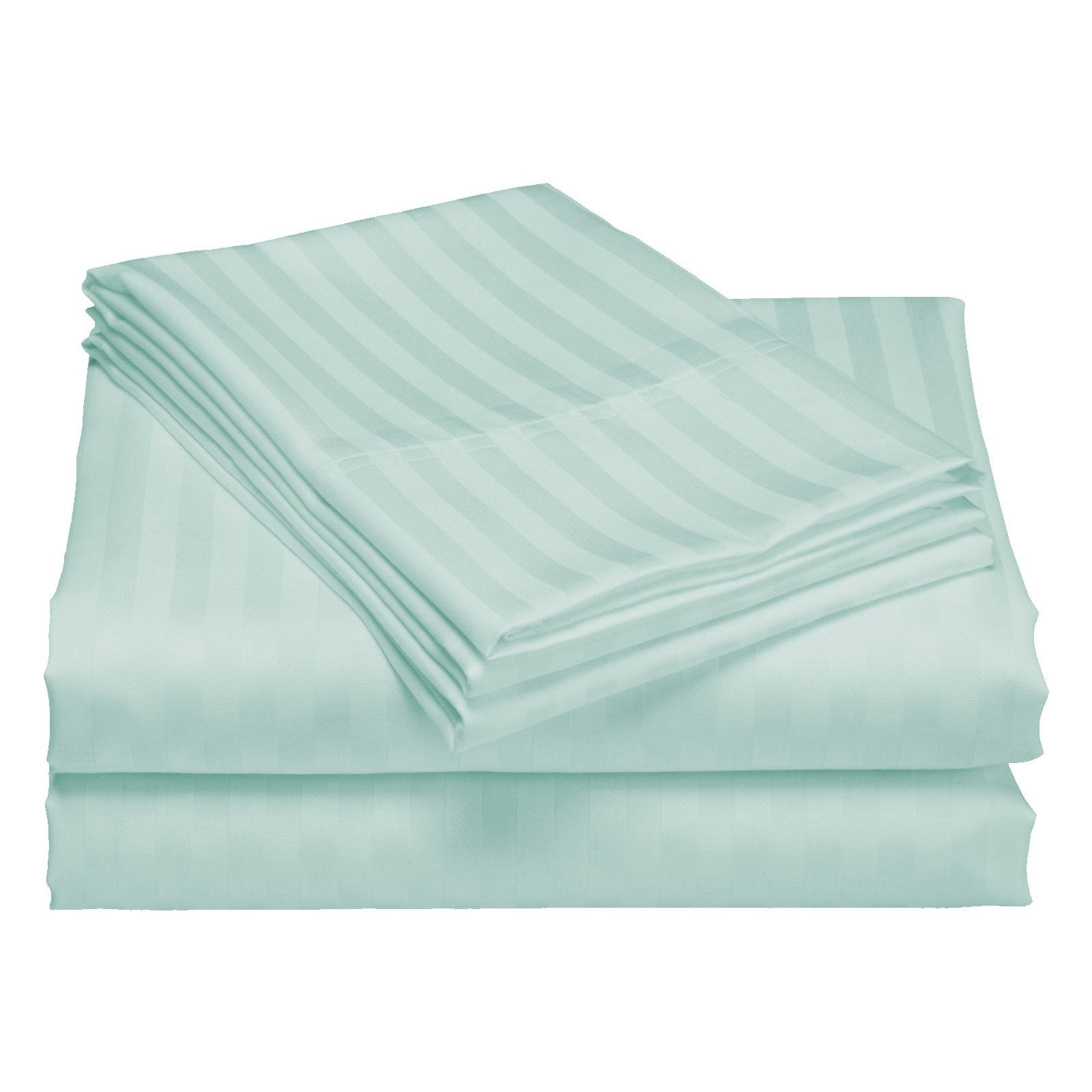 Royal Comfort 1200 Thread Count Damask Stripe Quilt Cover Set - Various Sizes And Colours
