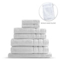 Royal Comfort Eden 600Gsm 8-Piece Towel Pack - Various Colours