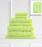 Royal Comfort Eden 600Gsm 8-Piece Towel Pack - Various Colours