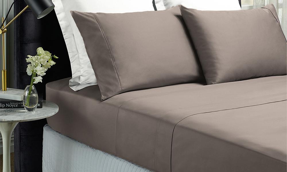 Park Avenue 500 Thread Count Bamboo Cotton Sheet Set - Various Colours And Sizes