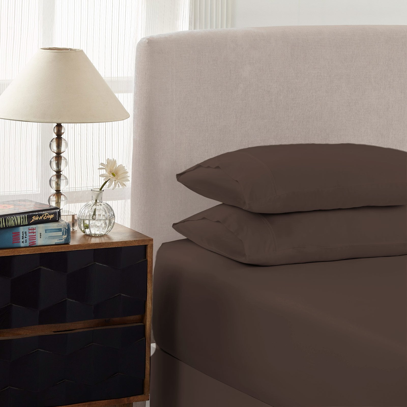 Royal Comfort 1500 Thread Count 3 Piece Cotton Rich Sheet Set