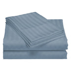 Royal Comfort 1200 Thread Count Damask Stripe Cotton Blend Sheet Set  - Various Colours And Sizes