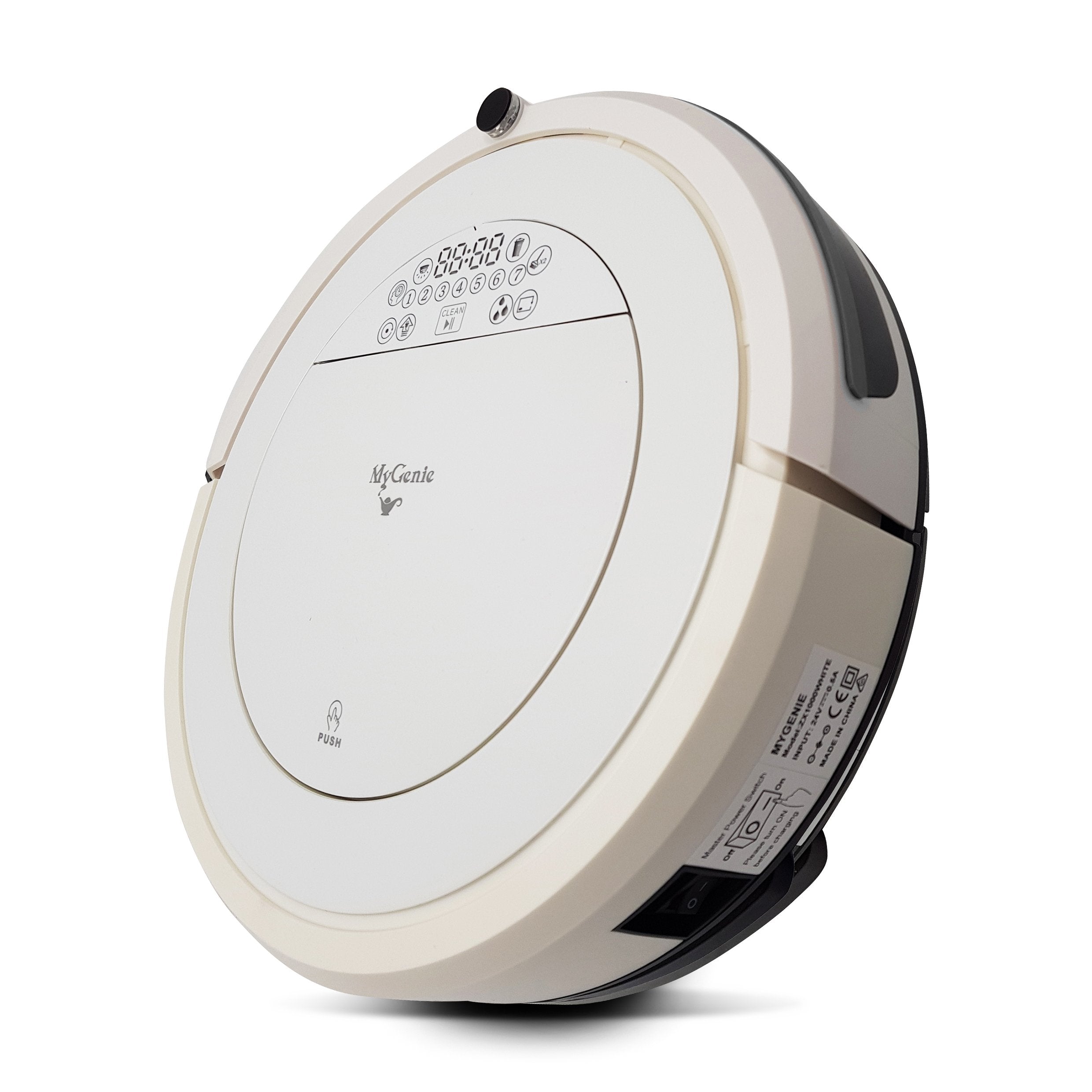 My Genie Zx1000 Intelligent Robotic Vacuum - White