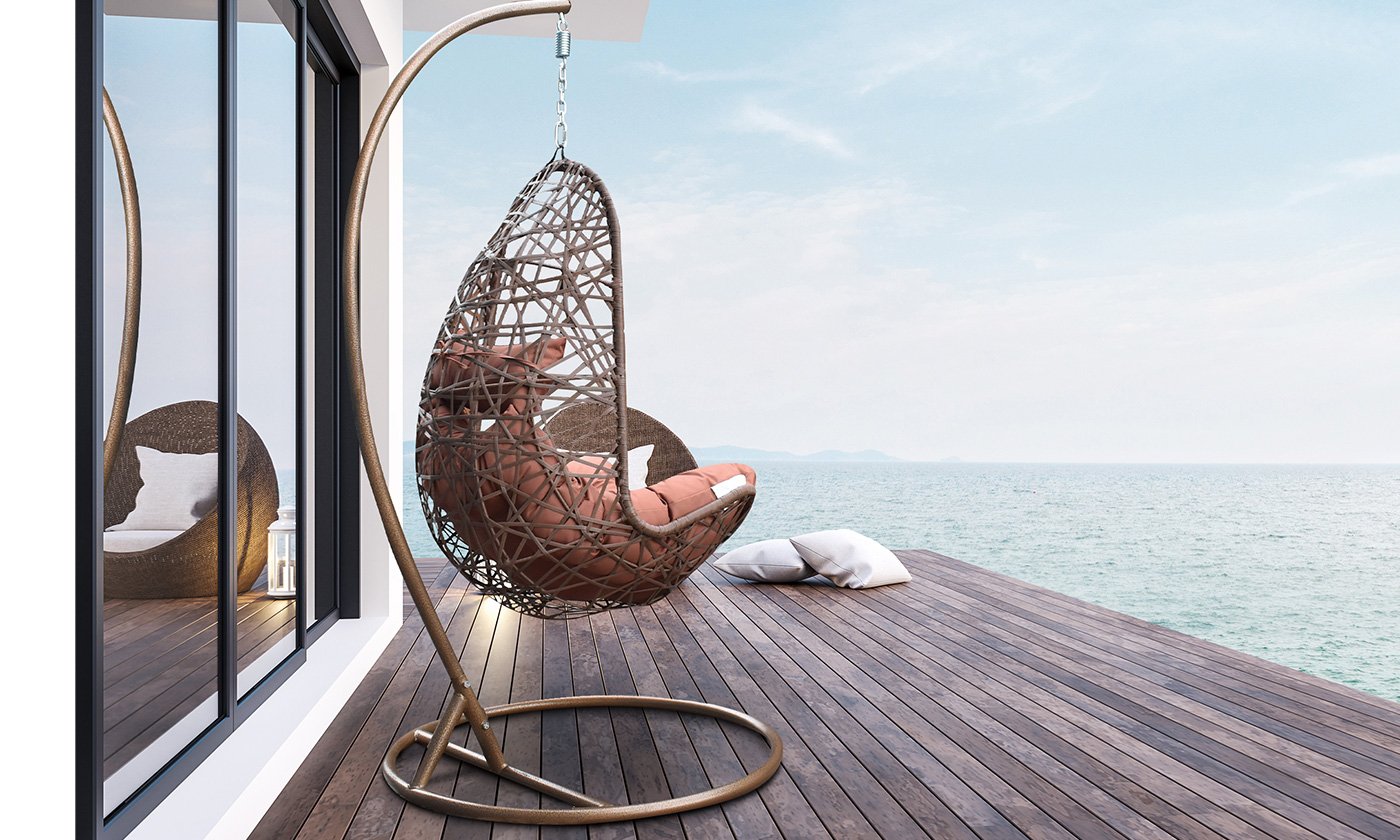 Arcadia Furniture Egg Chair