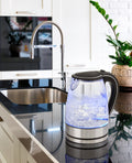 Pursonic 1.7 Litre Blue Led Glass Kettle