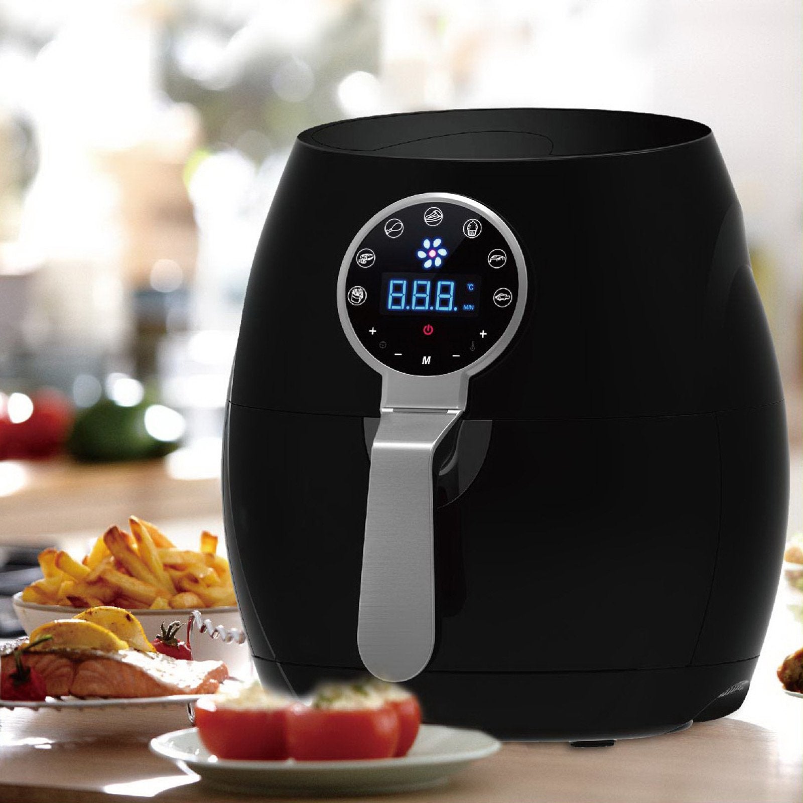 Kitchen Couture 5 Litre Digital Air Fryer - Black