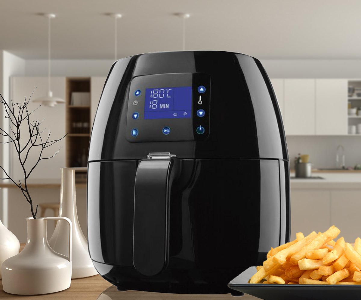 Kitchen Couture 4 Litre Digital Air Fryer - Black
