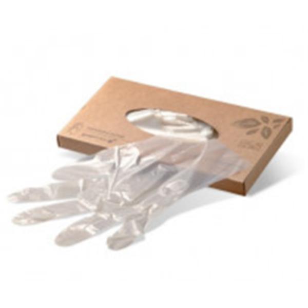 26 X Gloves Disposable Clear Medium  100'SGreenmark