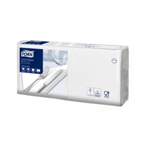 10 X Napkins 2 Ply Lunch White  200'STork