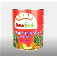 3 X Pineapple Thinly Sliced In Light Syrup 3Kg (No Inventory 27Th Jan)