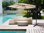Milano 3 Metre Outdoor Cantilever Umbrella - Various Colours