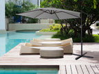 Milano 3 Metre Outdoor Cantilever Umbrella - Various Colours