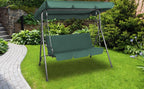 Milano Outdoor Steel Swing Chair - Various Colours