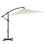 Milano 2.2 Metre Square Outdoor Cantilever Umbrella - Various Colours