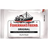 Fisherman'S Friend Original Extra Strong Menthol Lozenges, 25 G, Original Extra Strong