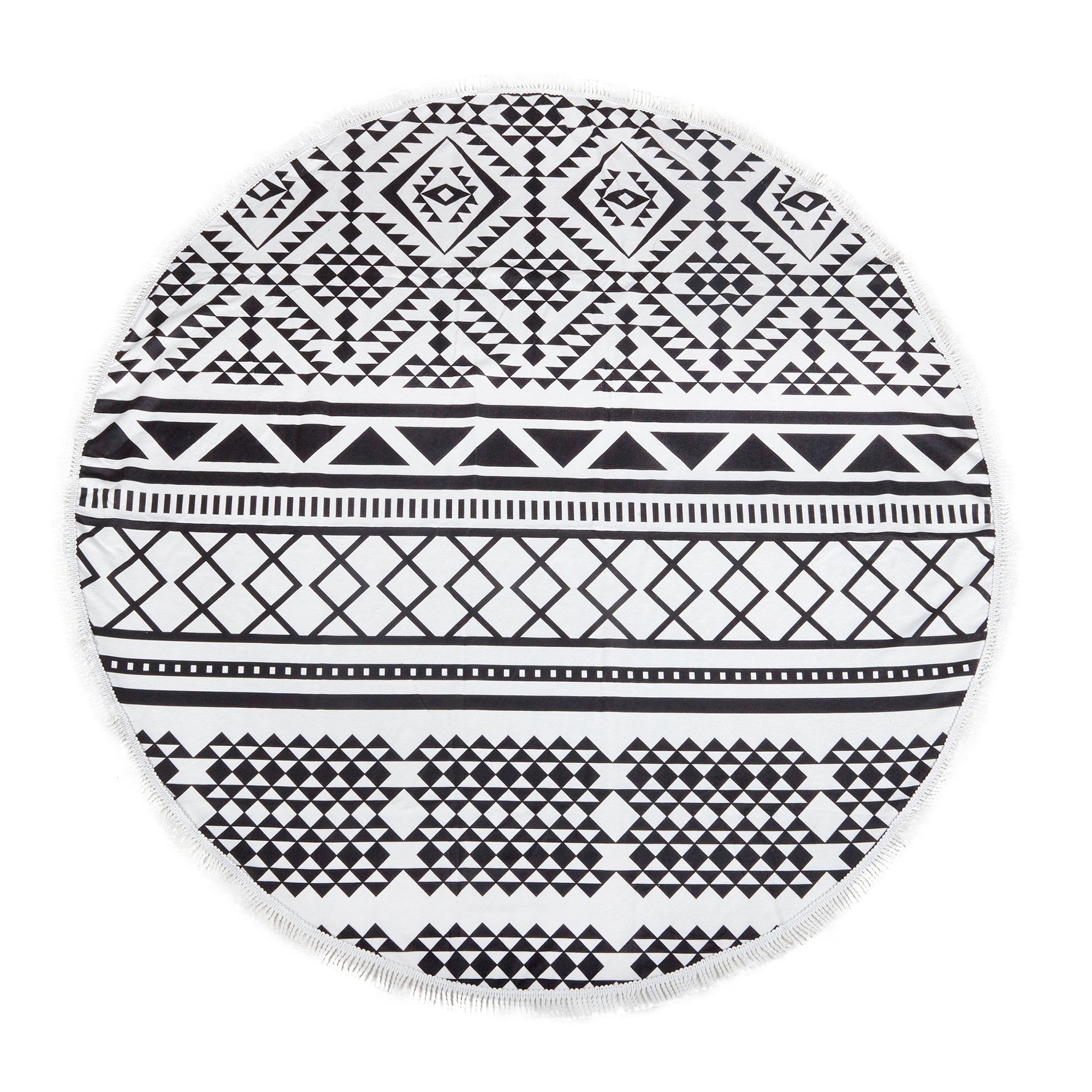 Milano Round Beach Towel - Various Colours