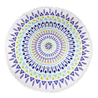 Milano Round Beach Towel - Various Colours