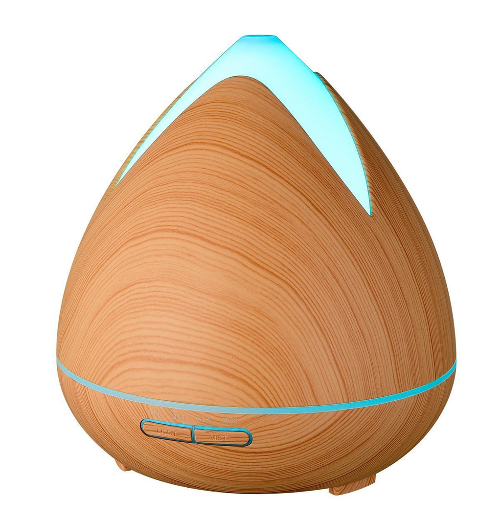 Purespa Cool Mist Ultrasonic Diffuser With 3 Essential Oils - Various Colours
