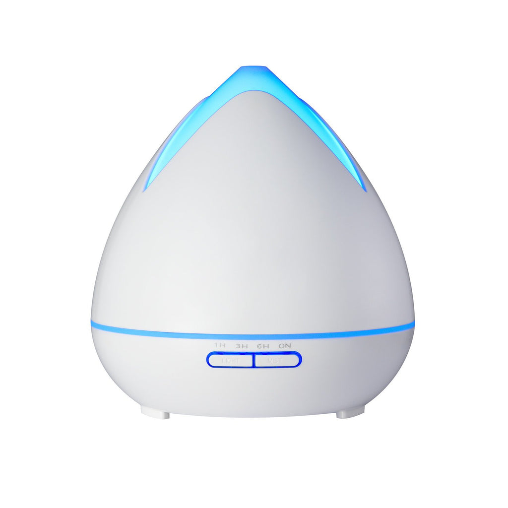 Purespa Cool Mist Ultrasonic Diffuser With 3 Essential Oils - Various Colours