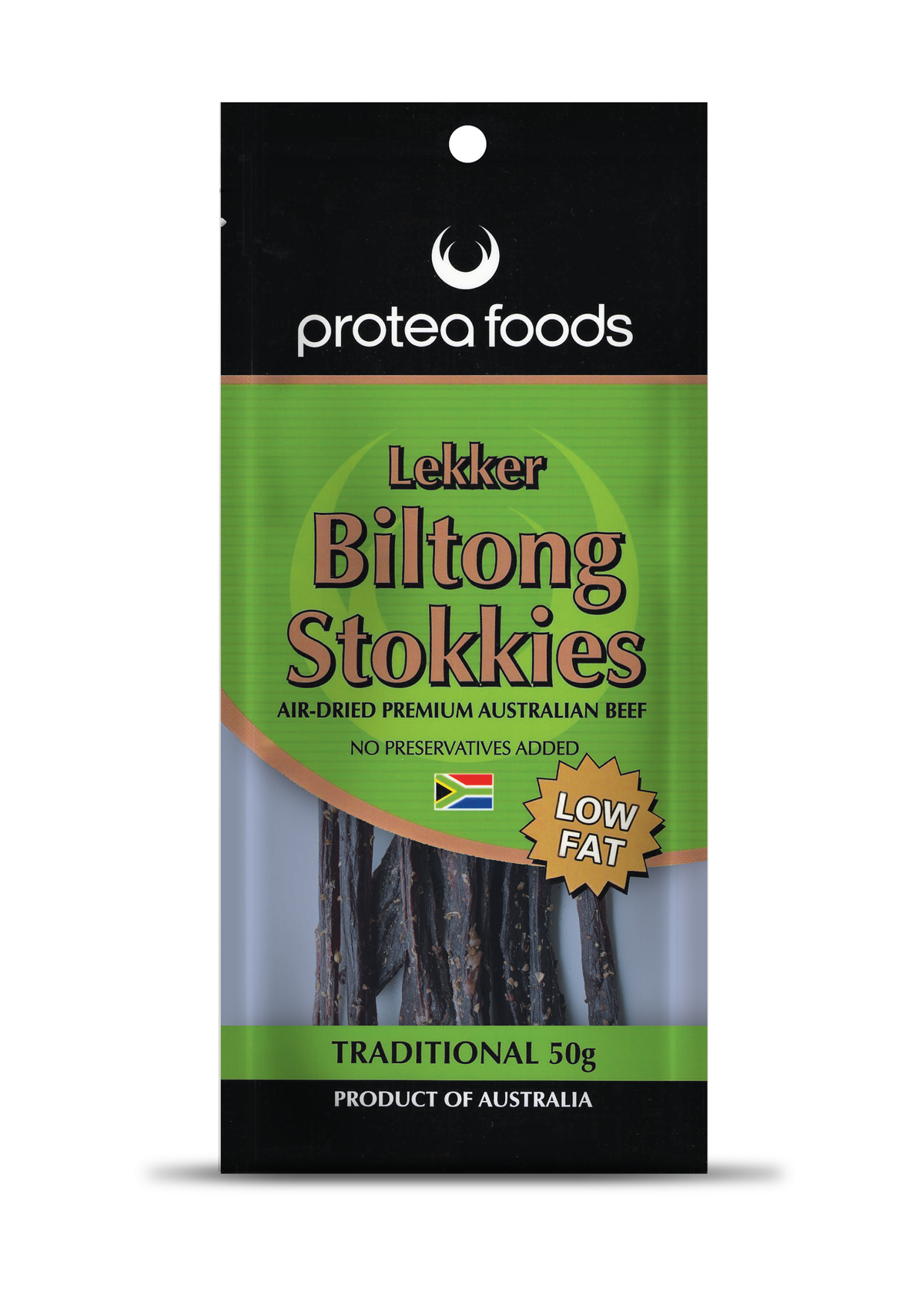 Protea Lekker Biltong Stokkies 50G