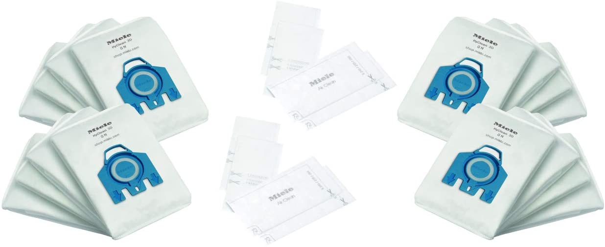 Miele Xxl Pack Hyclean 3D Gn Efficiency Dustbags Pack Of 16