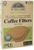 If You Care No. 4 Coffee Filters, 100 Ct