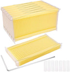 7Pcs Upgraded Auto Run Honey Beekeeping Beehive Bee Comb Hive Frames Harvesting (Only 7Pcs Auto Flow Honey Frames)