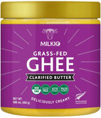 500ml Ghee, Ghee Butter, Clarified Butter, Best Ghee, 500g Ghee Lactose Free, Grass Fed Ghee MILKIO 500 ML