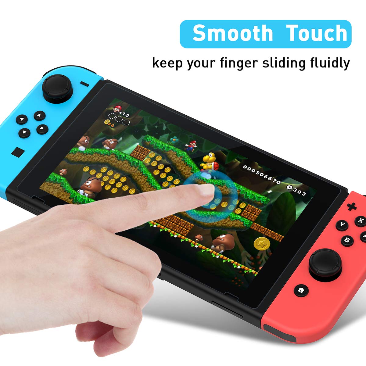 Pro Nintendo Switch Lite Screen Protecter - Anti Shatter - Anti Fingerprint  - Anti Glare