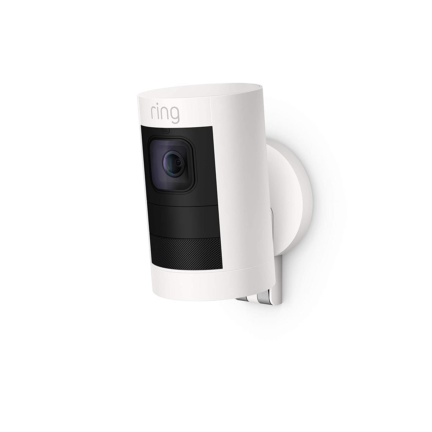 Ring Stick Up Cam Battery (2Nd Gen) | Hd Security Camera With Two- Way Talk, Night Vision, White, Works With Alexa