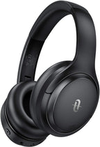 Taotronics Hybrid Active Noise Cancelling Headphones Bluetooth Headphones [Upgraded] Over Ear Wireless Headphones, 35H Playtime, Soft Protein Earpads, Usb-C Fast Charging, Built-In Mic, Carrying Case