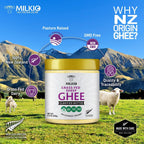 250g Sheep Ghee, Sheep Ghee Butter, Grass Fed Sheep Ghee MILKIO 250 ML