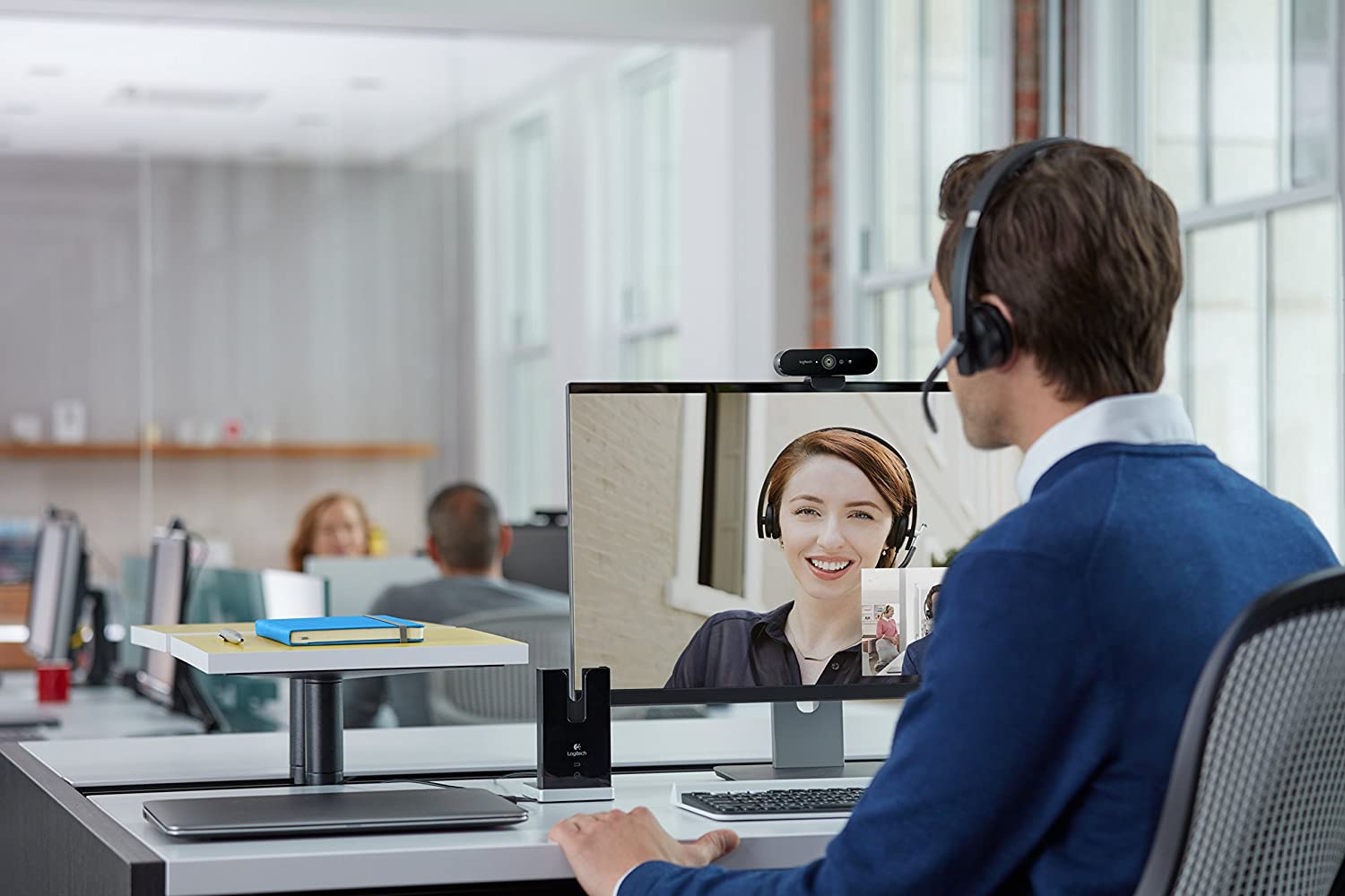 Logitech Brio €“ Ultra Hd Webcam For Video Conferencing, Recording, And Streaming