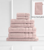 Royal Comfort Eden 600Gsm 8-Piece Towel Pack - Various Colours